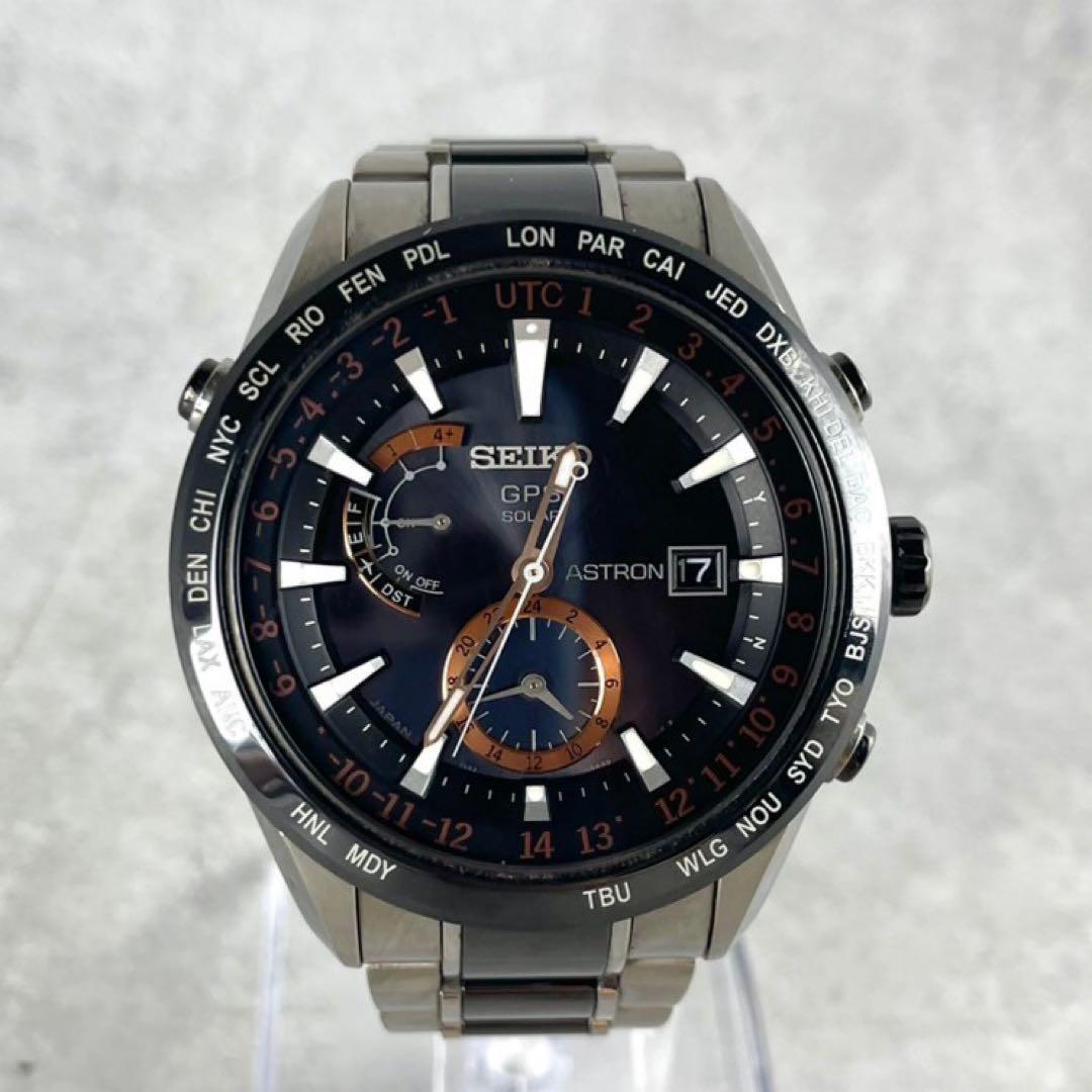 稼働 極美品 SEIKO ASTRON セイコー アストロン ソーラー 腕時計