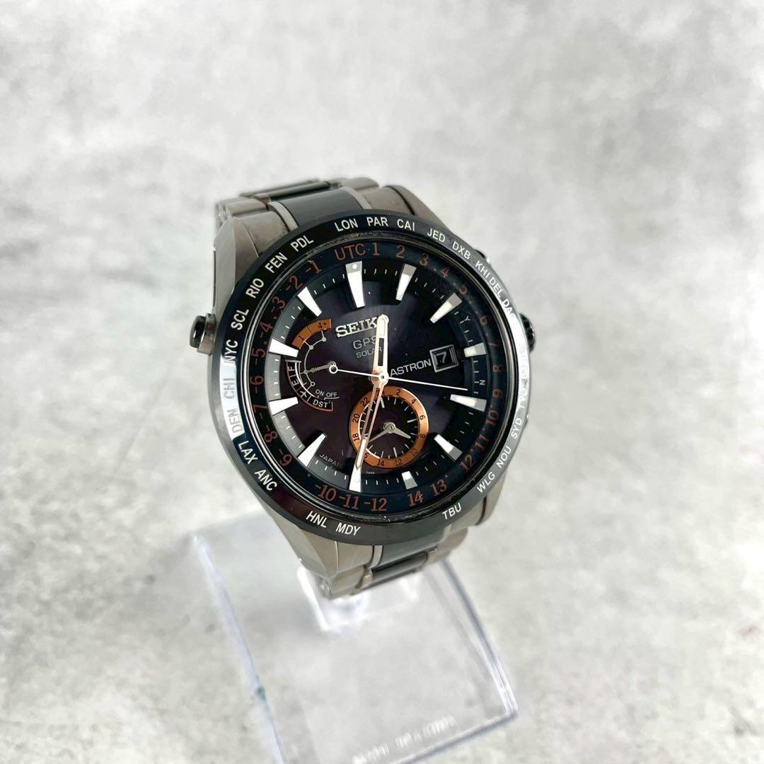 稼働 極美品 SEIKO ASTRON セイコー アストロン ソーラー 腕時計
