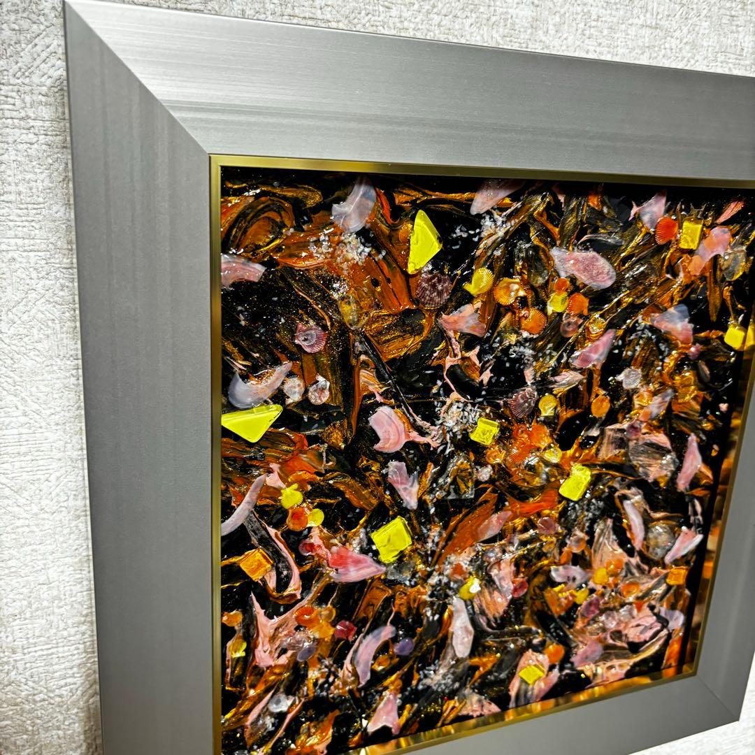 額縁　S3 フラット45 チタン ゴールド　安田精工　アート　油絵　アクリル画