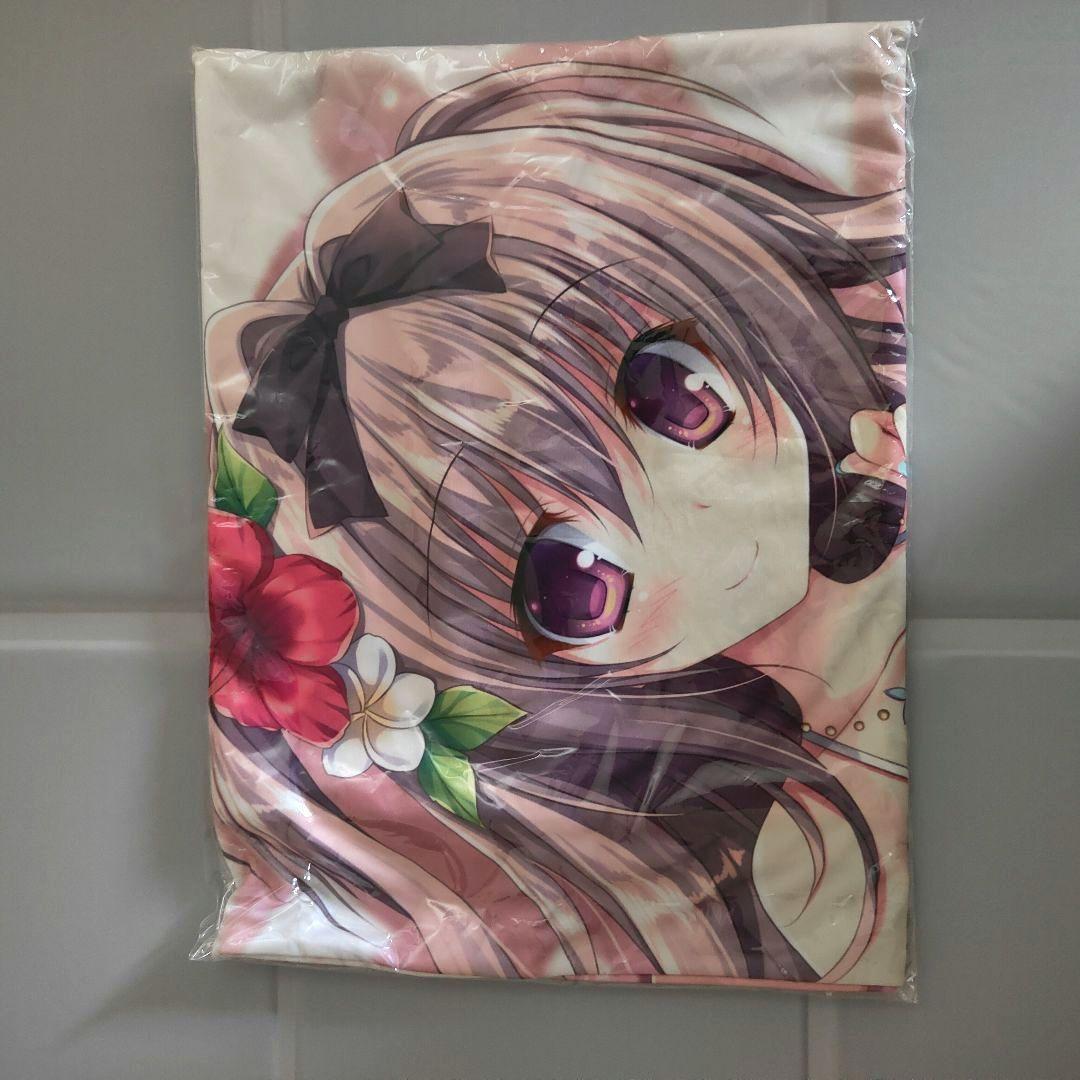 ななろば華描き下ろしシーツ 立花ねお＆東雲風華(水着)