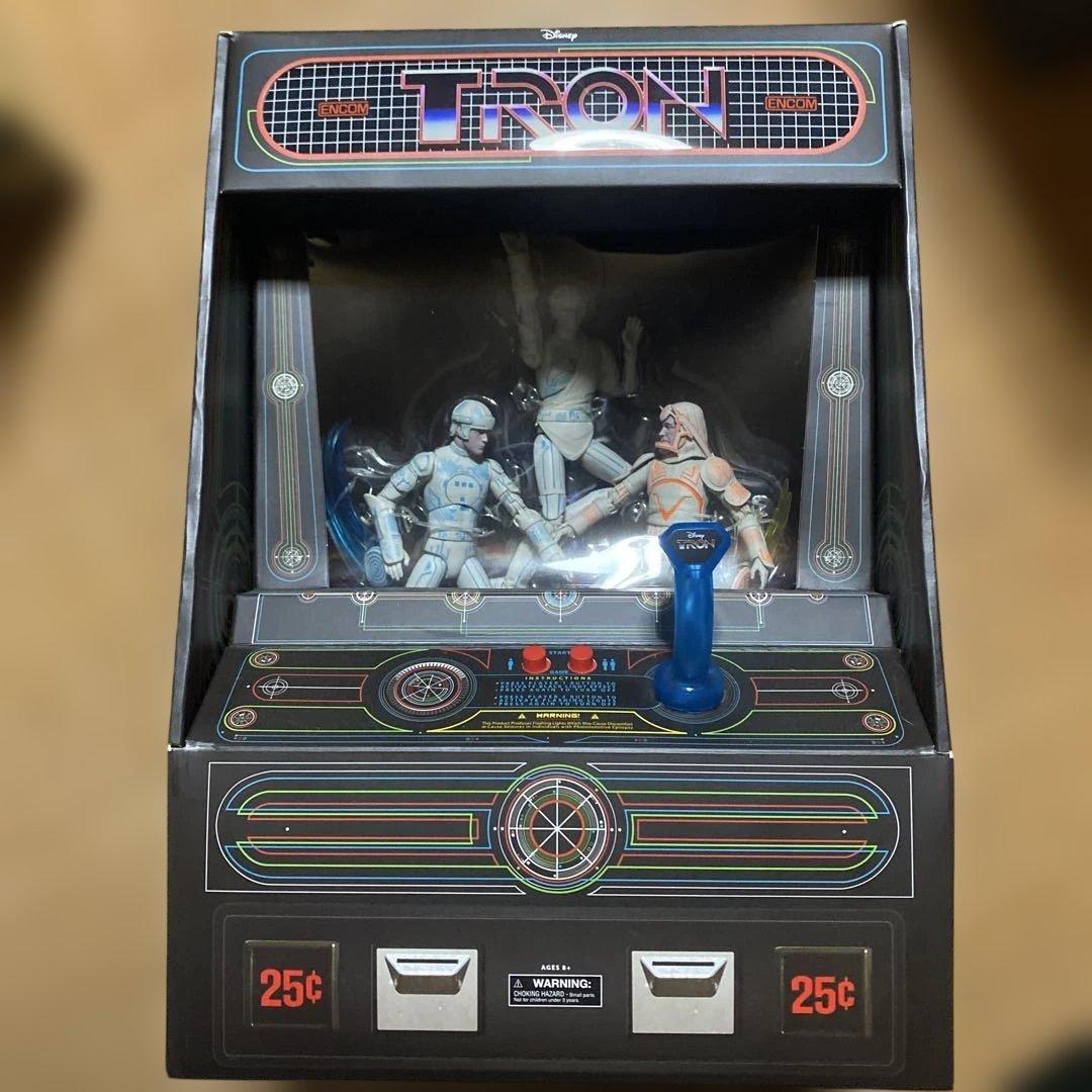 トロン　デラックス3パック　アクションフィギュア
