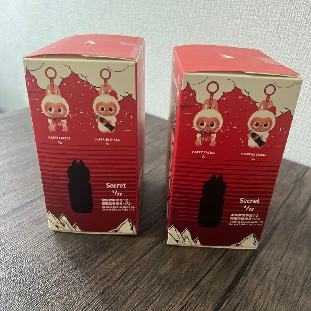 【新品】ポップマート ラブブ　コカコーラ　2点セット popmart