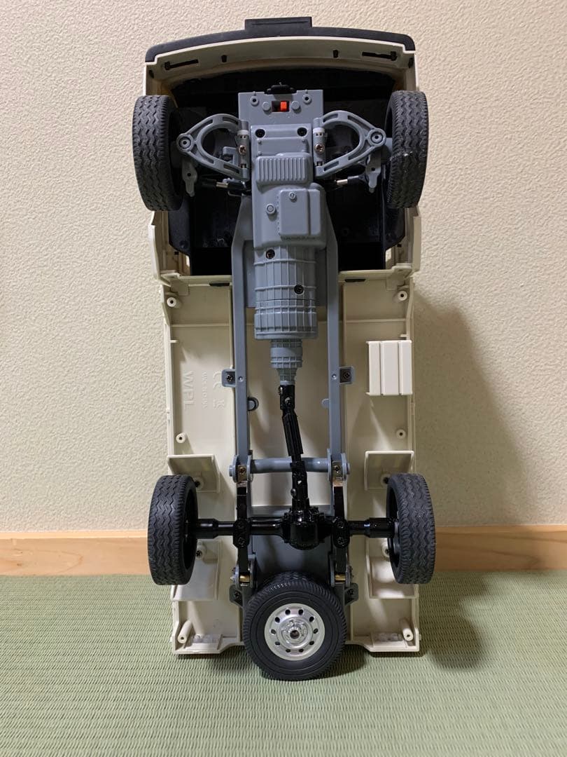 軽トラック　スズキ　キャリィ風　WPL ドリフト　2WD D12 1/10 丸目