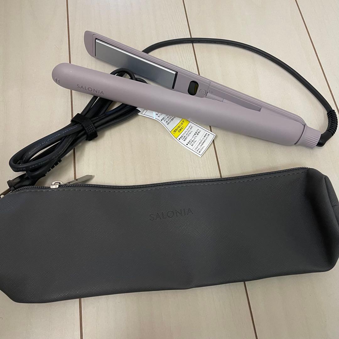 サロニア スムースシャイン ストレートアイロン