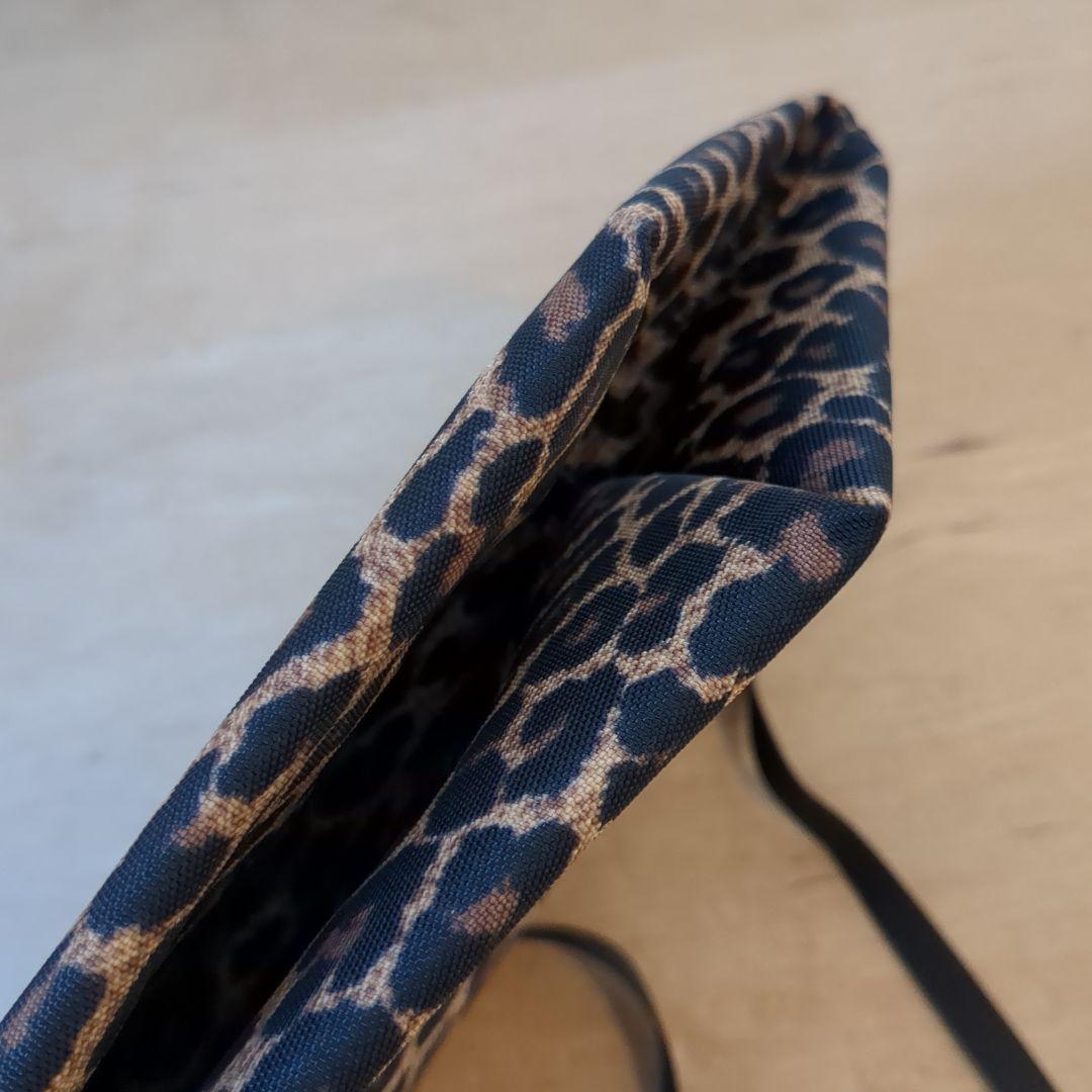 エルベシャプリエ　グリーンレーベル別注　ビッグポシェット　パンサートープ