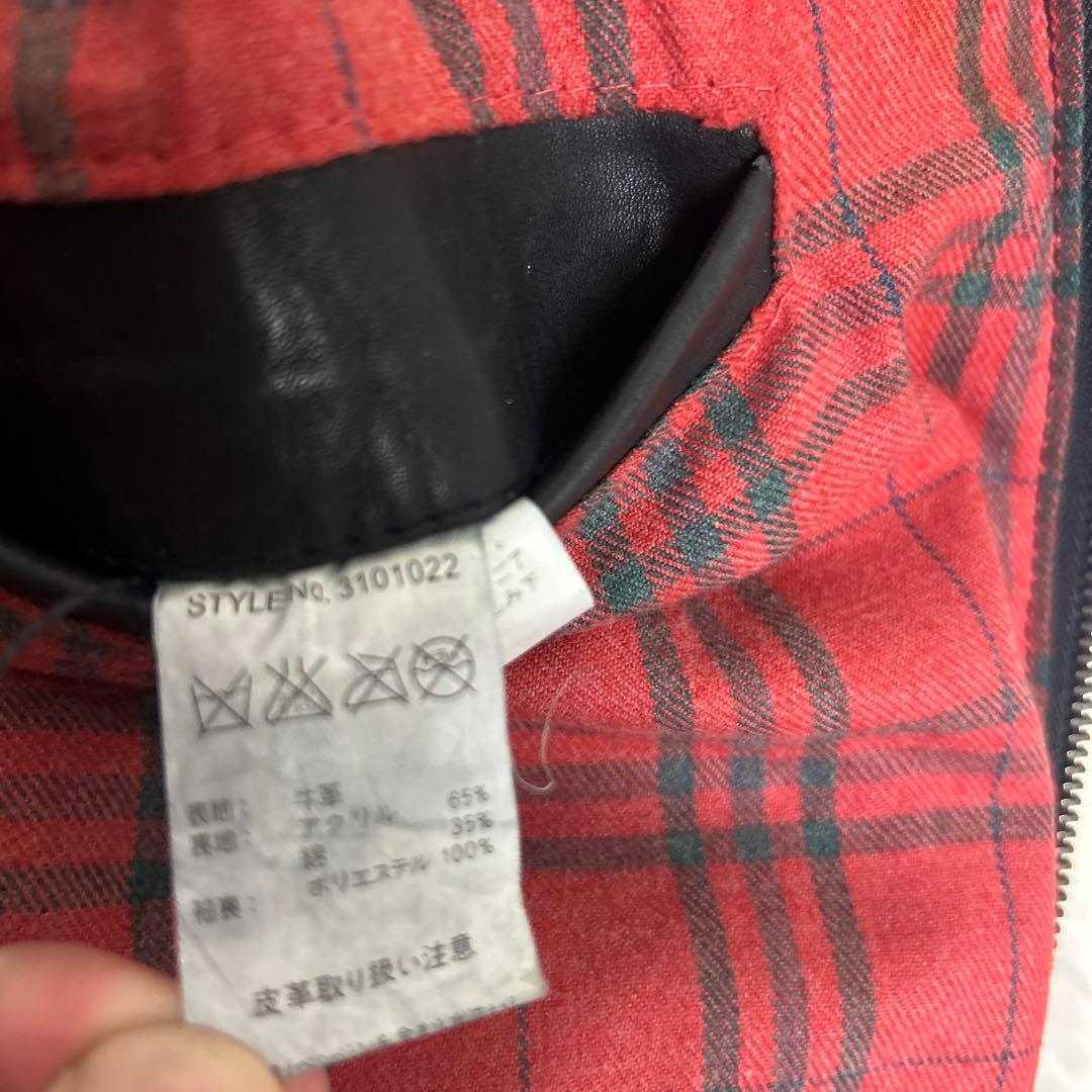 【美品】Schott トラッカー シングルライダース カウハイド 3101022