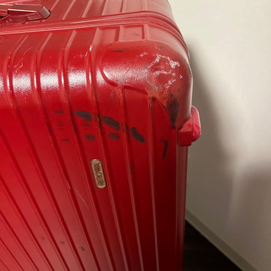 rimowa リモワ サルサ 82L 2輪 大容量 赤 レッド キャリーケース