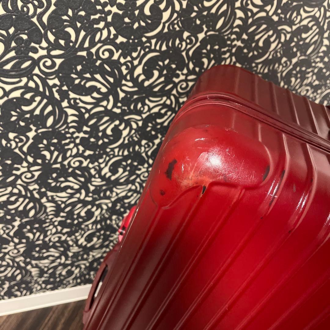 rimowa リモワ サルサ 82L 2輪 大容量 赤 レッド キャリーケース