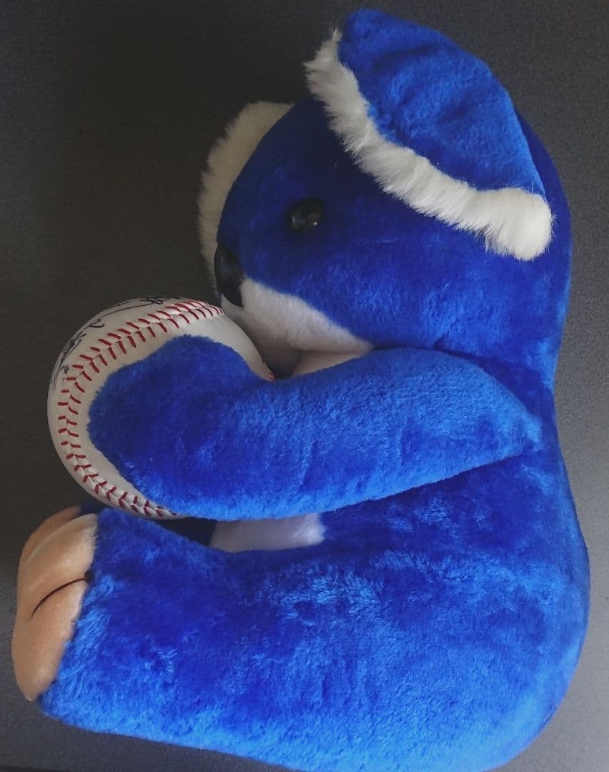 因縁？『ナゴヤ10.8』関係選手・寄せ書き直筆サイン入り初期ドアラぬいぐるみ