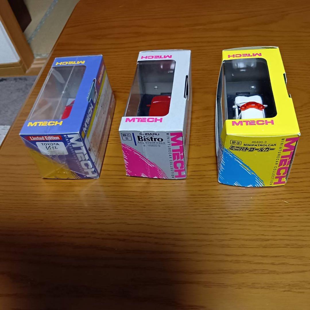 【3台セット】エムテック　エポック　ヴィッツ　ヴィヴィオ　ビストロ　1/43