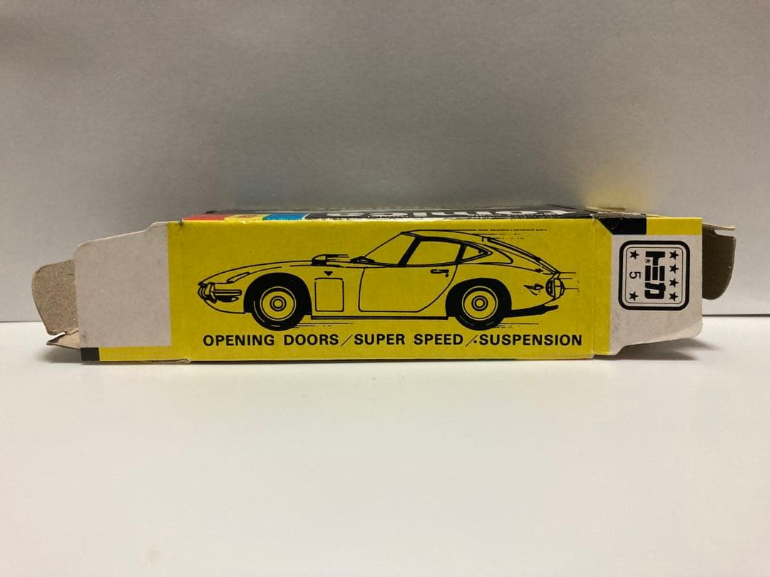 トミカ　黒箱　日本製　トヨタ　2000GT 1Aホイール