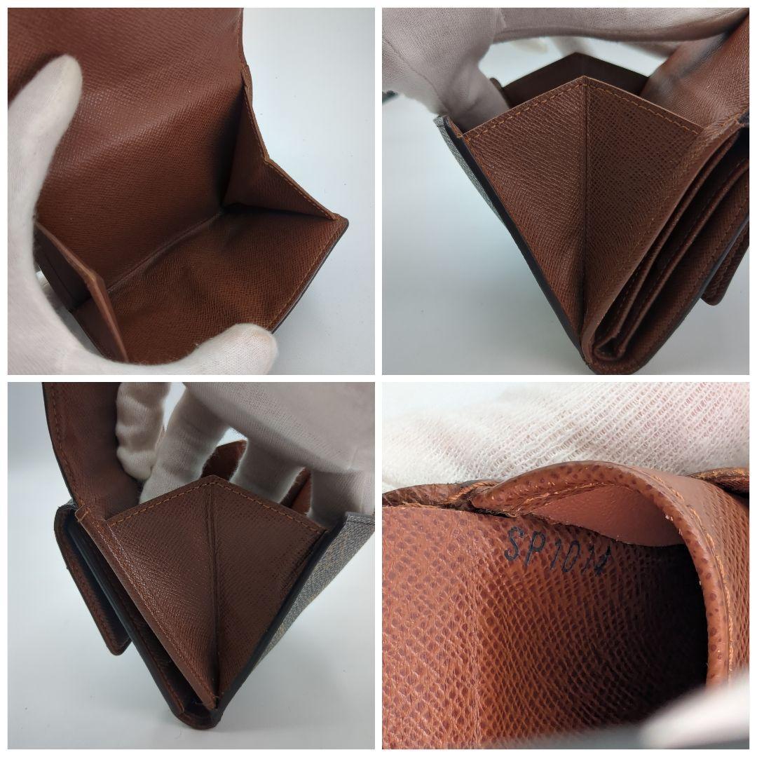 Louis Vuitton モノグラム コンパクト 三つ折り財布 M61652