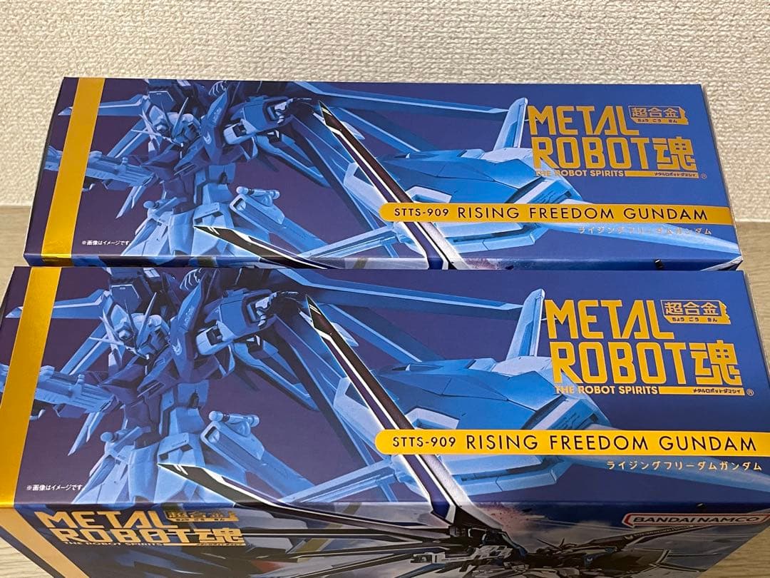 L ROBOT魂ライジングフリーダムガンダム 新品未開封２個