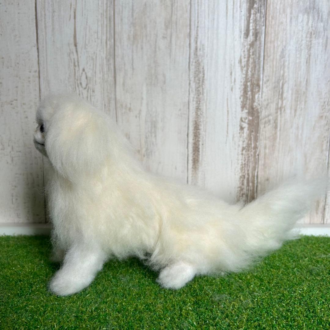 購入可能です★羊毛フェルト【ペキニーズ】犬　※他の犬種のオーダーも受付中です。