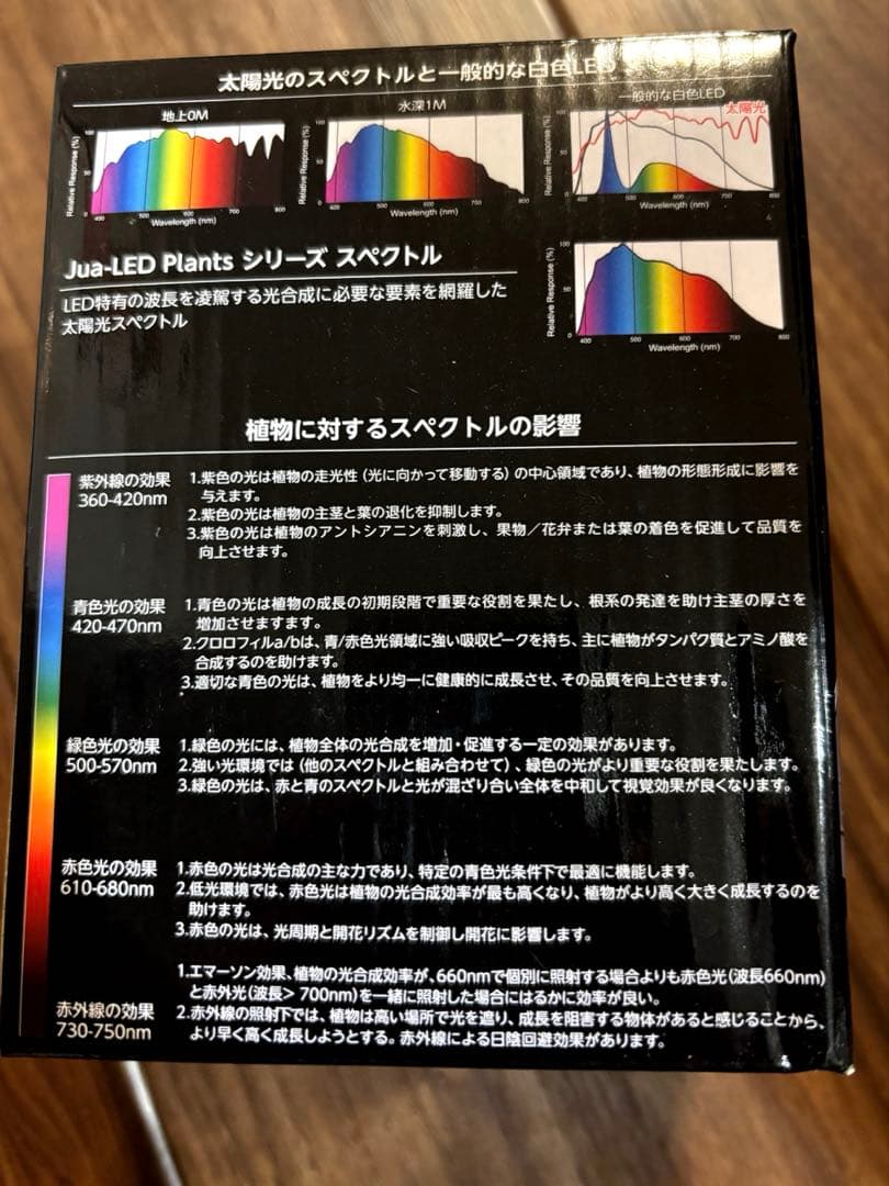 ライト・照明器具 Jua-LED Plants 31W