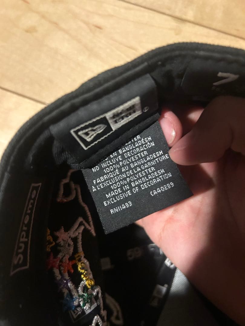 Supreme new era world wide キャップ