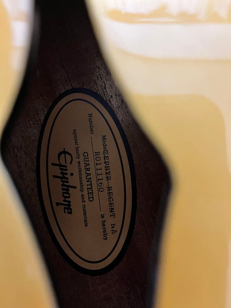 Epiphone Zephyr Regent NA フルアコ