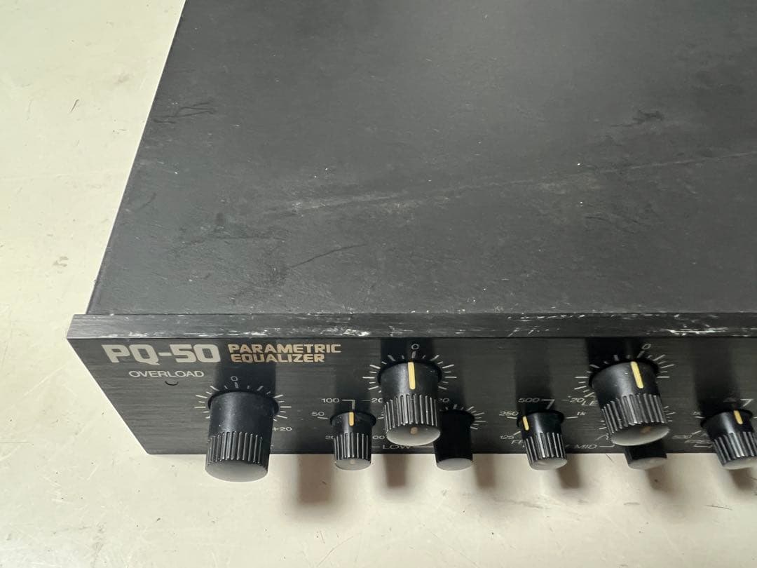 n*9様 BOSS パラメトリックイコライザー PQ-50 動作確認済み 本体の