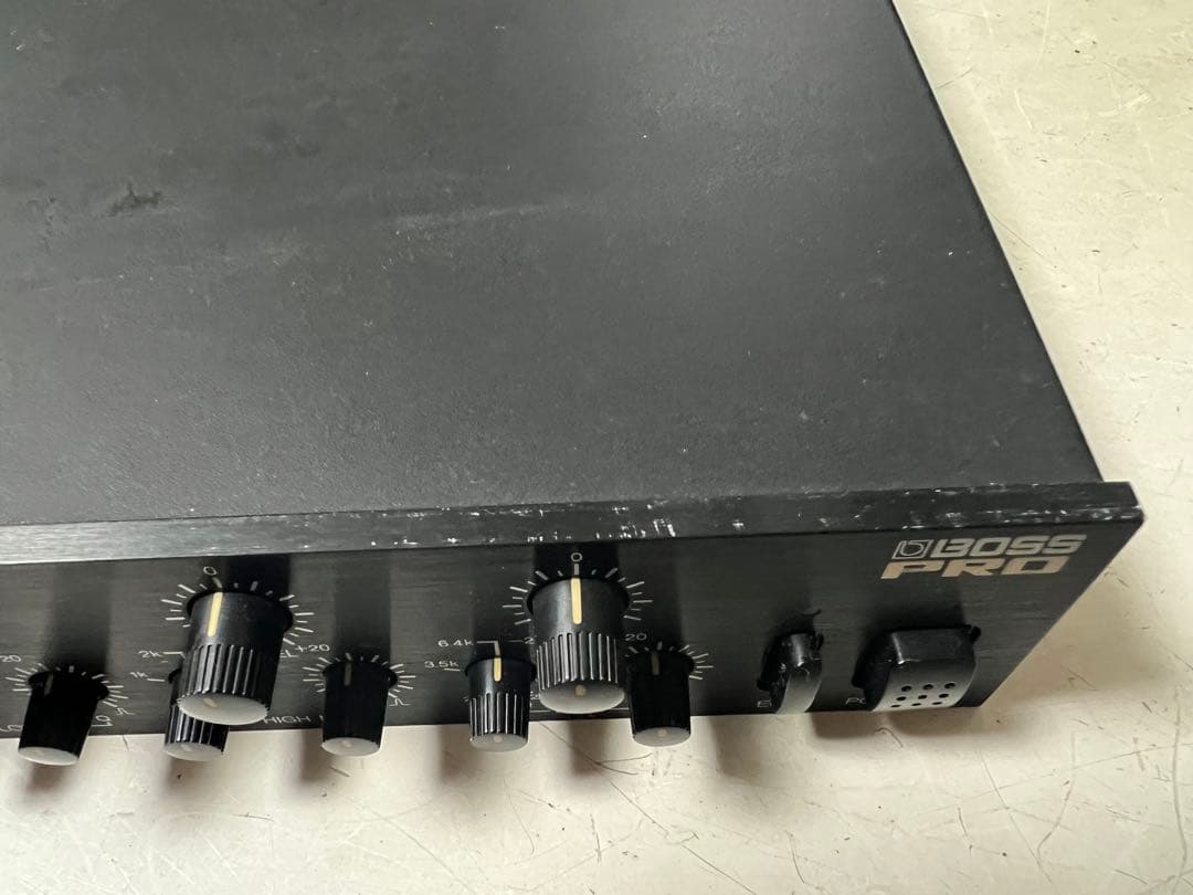 n*9様 BOSS パラメトリックイコライザー PQ-50 動作確認済み 本体の