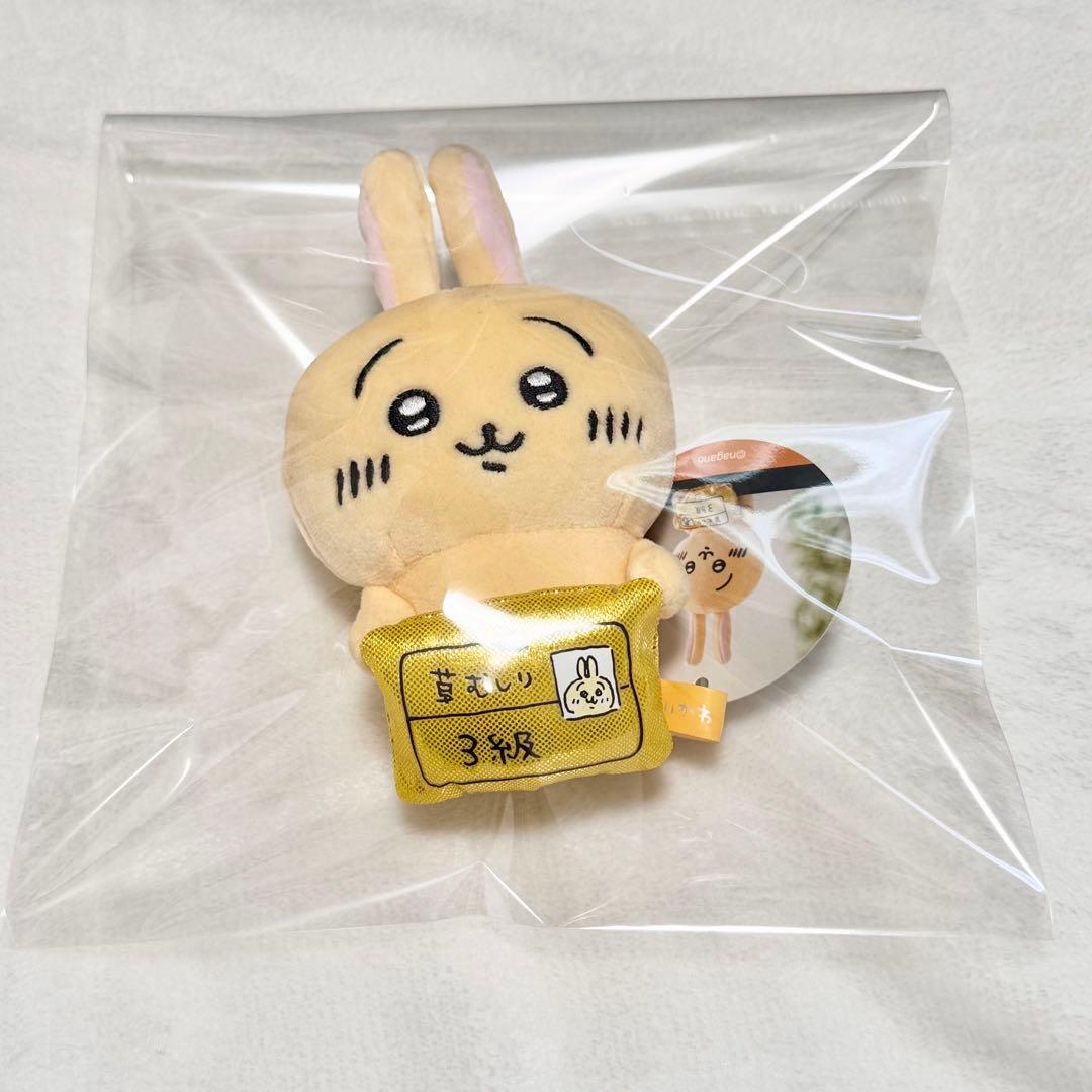 Myday公式さま ちいかわ うさぎ デスクトップから見守るひっかけぬいぐるみ