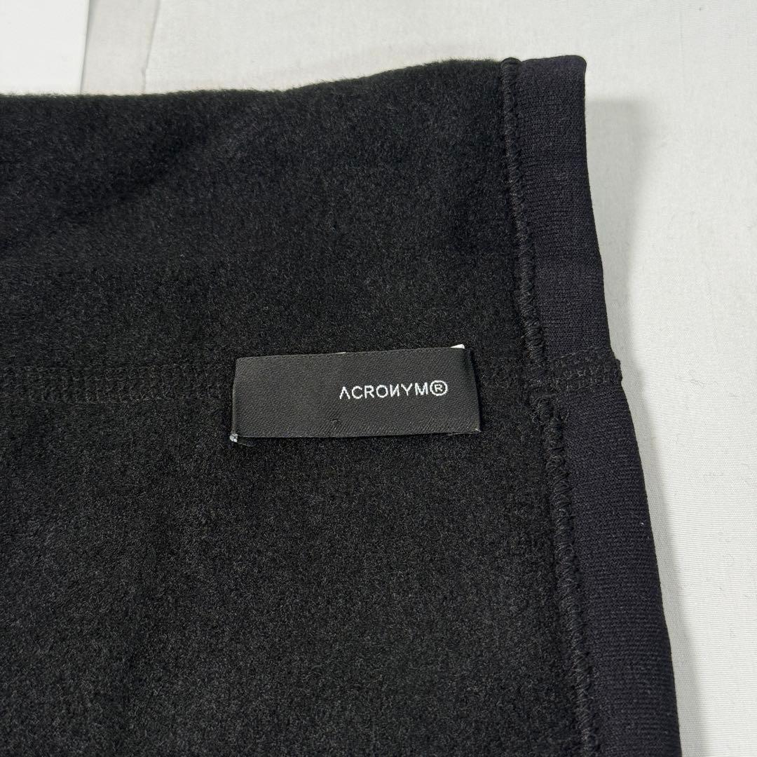 ACRONYM NG-1-PS FW2223 ネックゲイター ブラック 初期ロゴ
