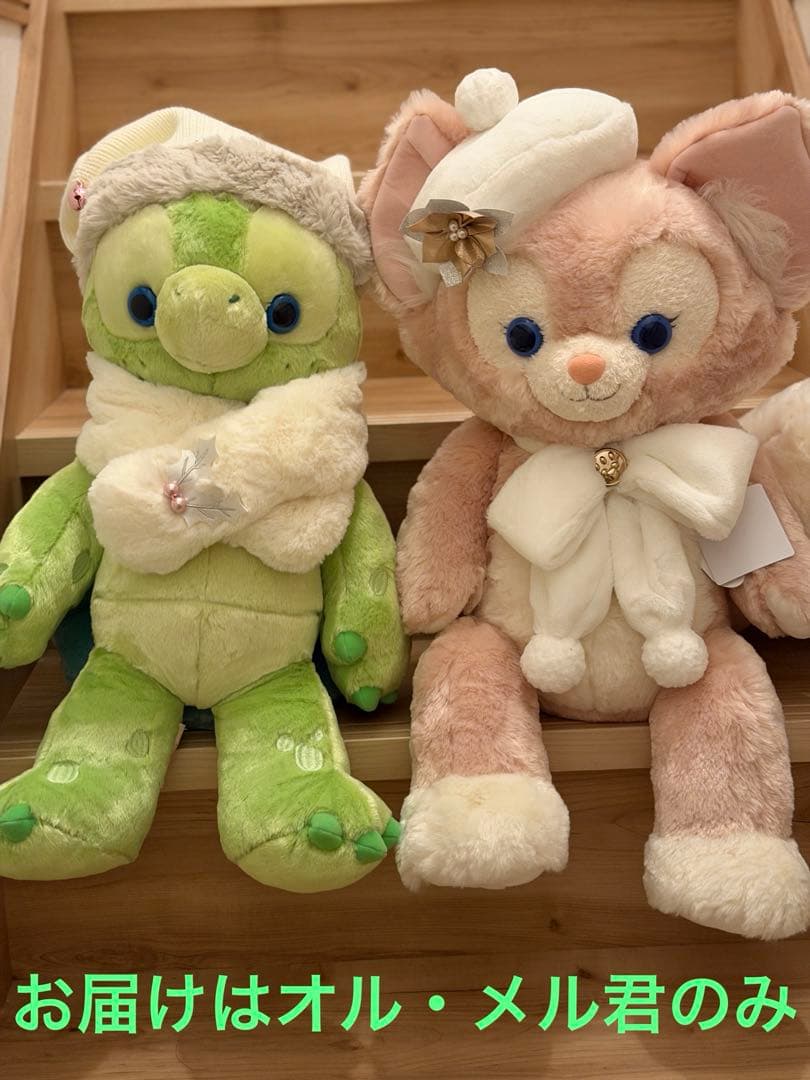 オル・メル君　大　ぬいぐるみ　ダッフィー　シークレット・オブ・スノーウィーデイ