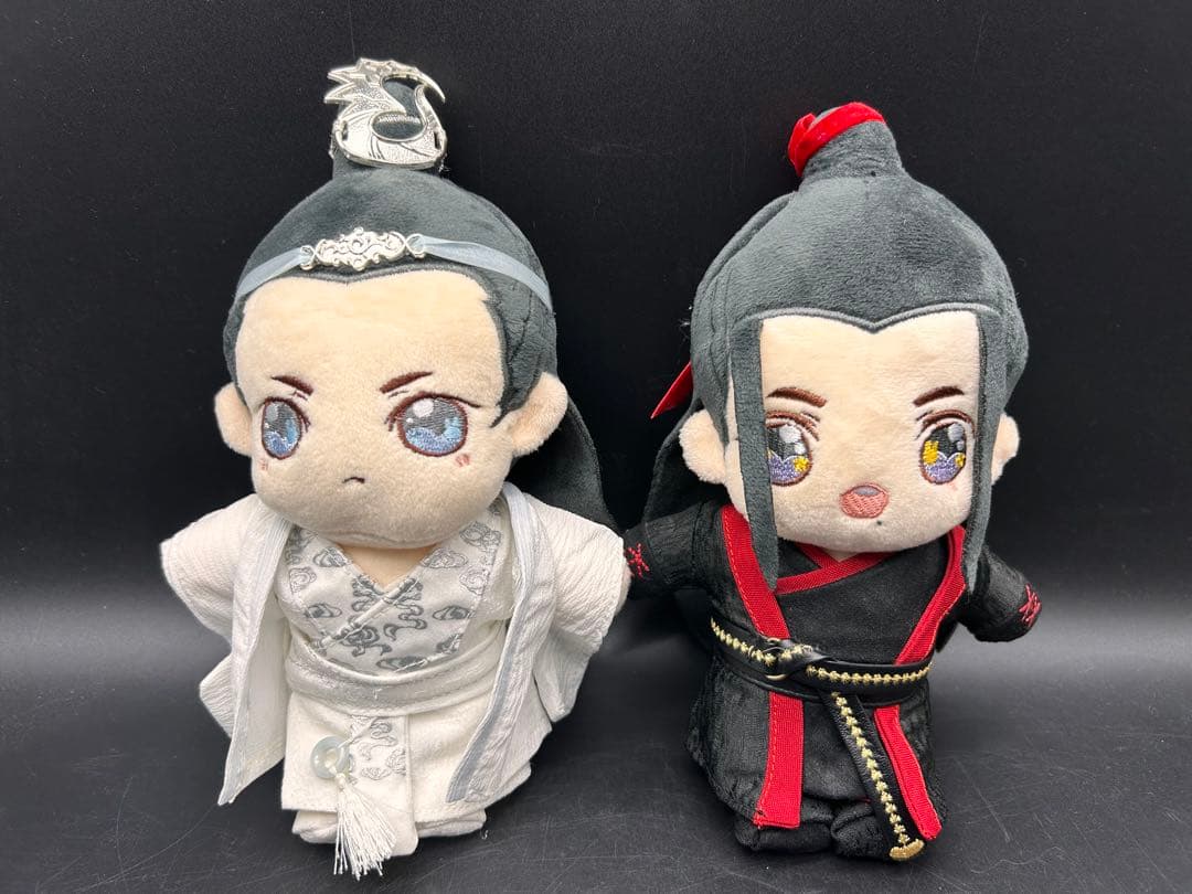 【希少】陳情令 公式正規品 ぬいぐるみ 2点セット　魏無羨　藍忘機　魔道祖師