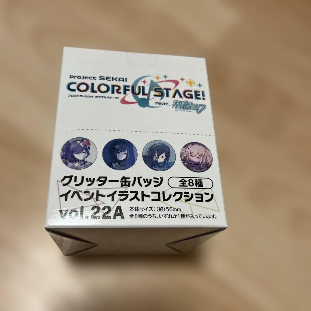 プロセカ　グリッター缶バッジ　 イベントイラストコレクション　vol.22A