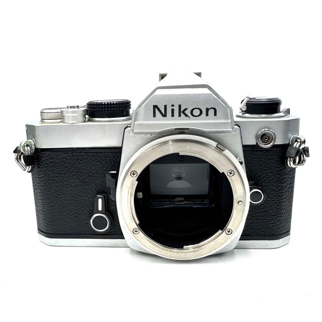 動作良好 NIKON FM ニコン 一眼レフ シルバー フィルムカメラ