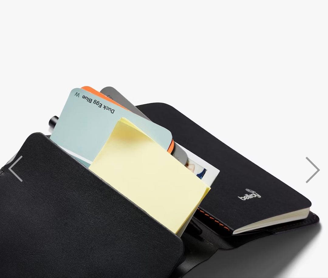 ベルロイノートブックカバー　Bellroy Notebook Cover