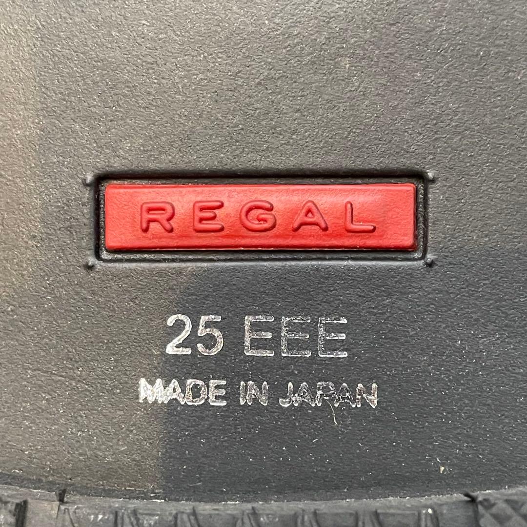 ✨美品✨リーガル ストレートチップ【25EEE】32NR ゴアテックス ブラック