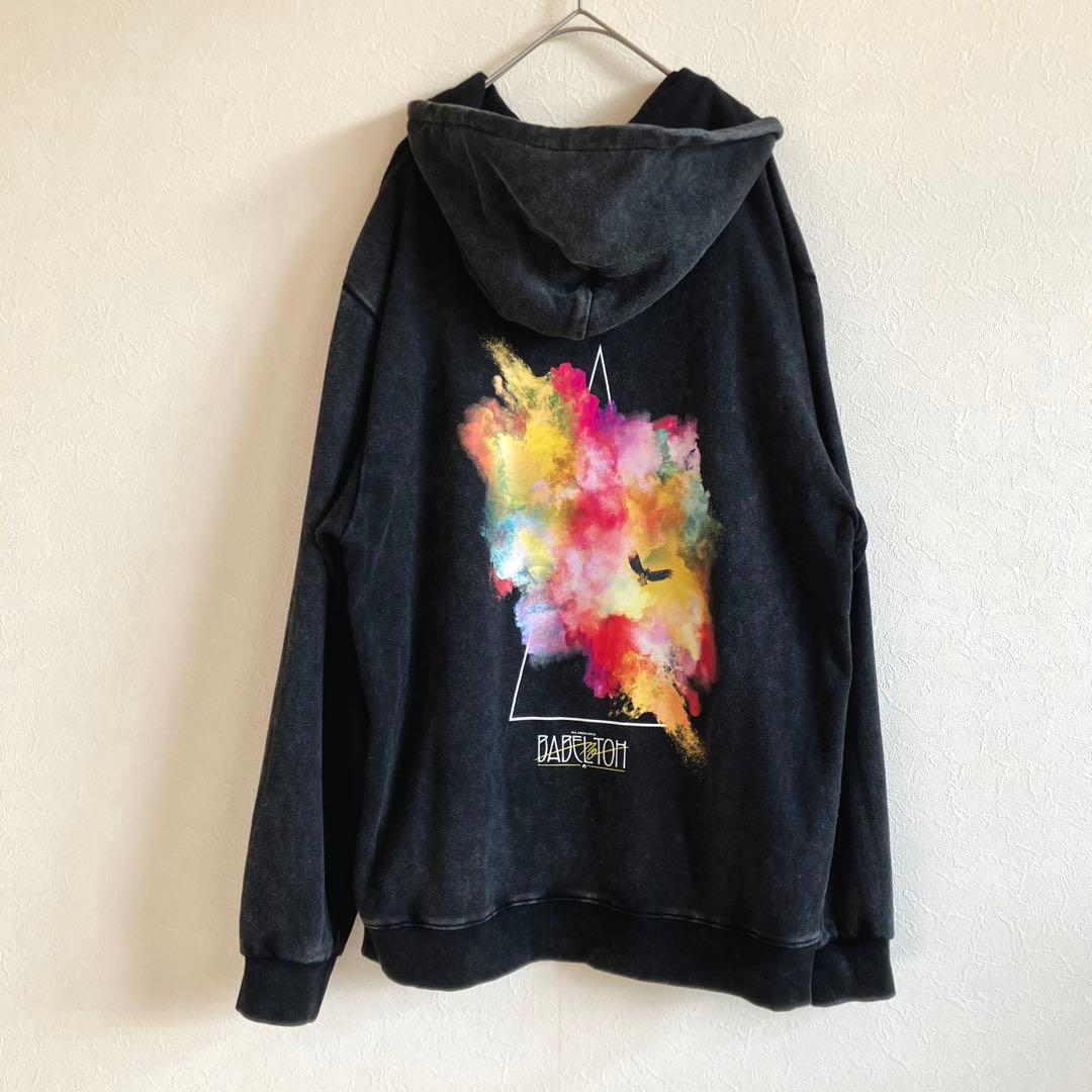 ミセス EDEN to BABEL フーディ ブラック バベルの塔 M バベル