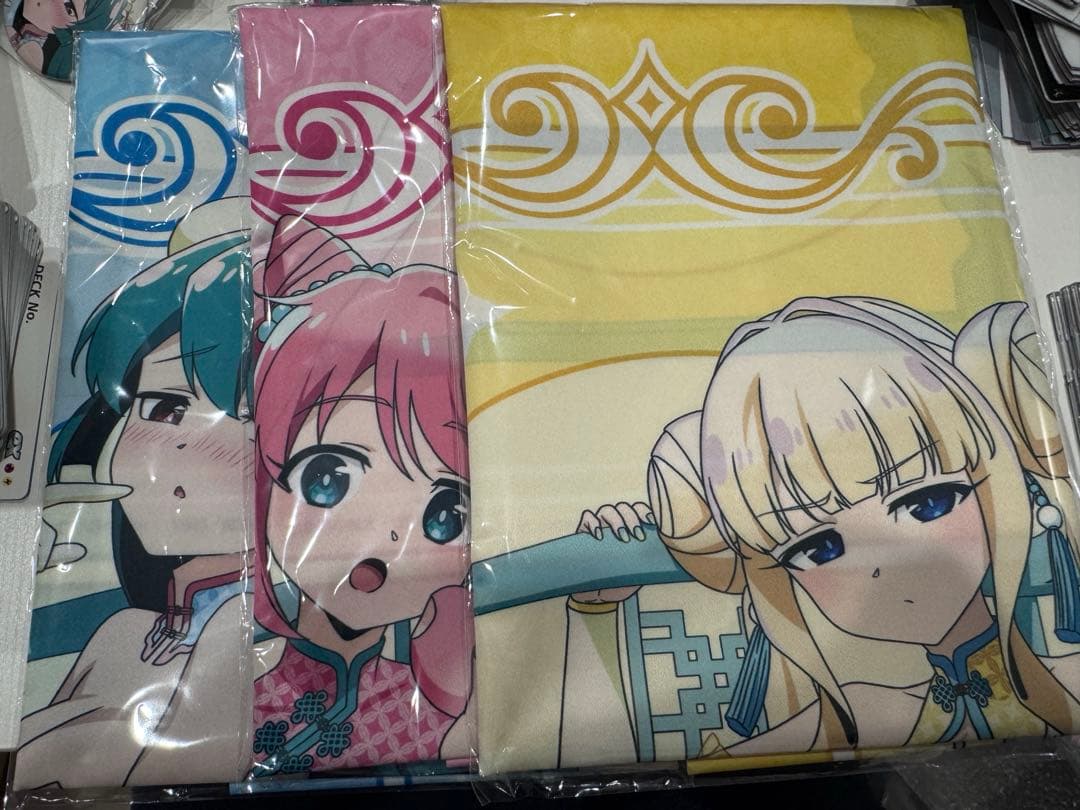 魔法少女にあこがれて　くじコレ　ビジュアルクロス3枚セット