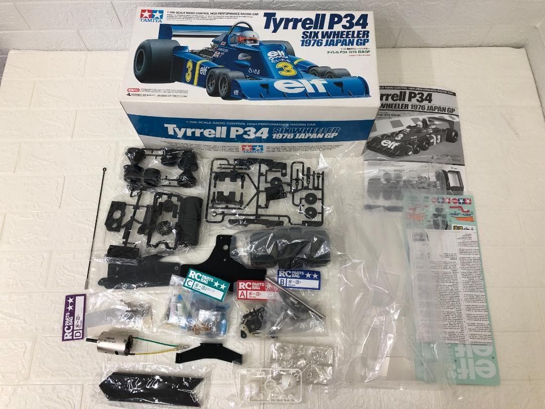 未組立！TAMIYA タミヤ タイレルP34 1/10RC 1976年 日本GP