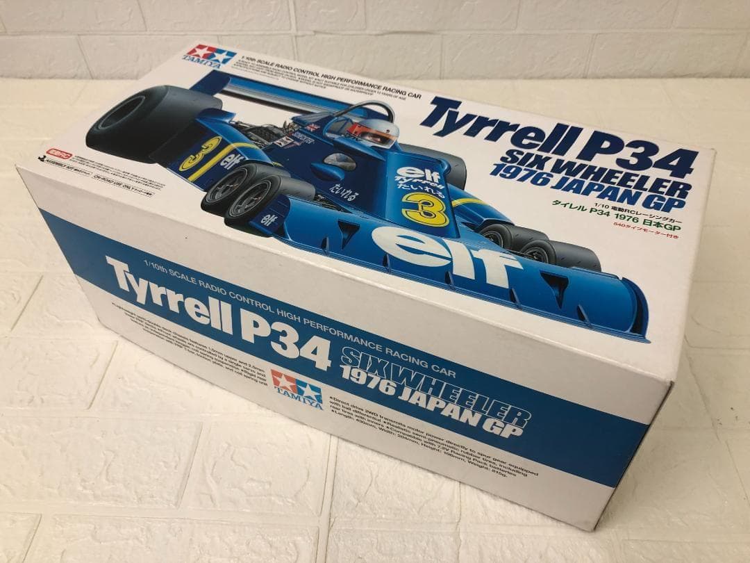 未組立！TAMIYA タミヤ タイレルP34 1/10RC 1976年 日本GP