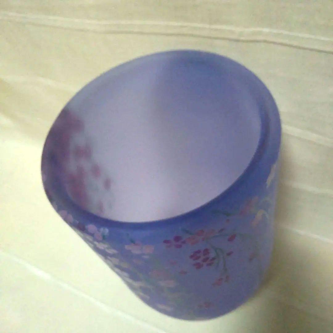 枝垂れ桜　ガラス工芸　花入れ　花びん　フラワーベース