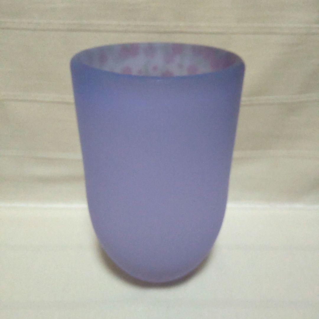 枝垂れ桜　ガラス工芸　花入れ　花びん　フラワーベース