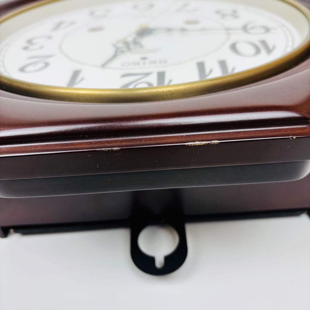 【美品】SEIKO セイコー　RQ205B 電波時計　柱時計
