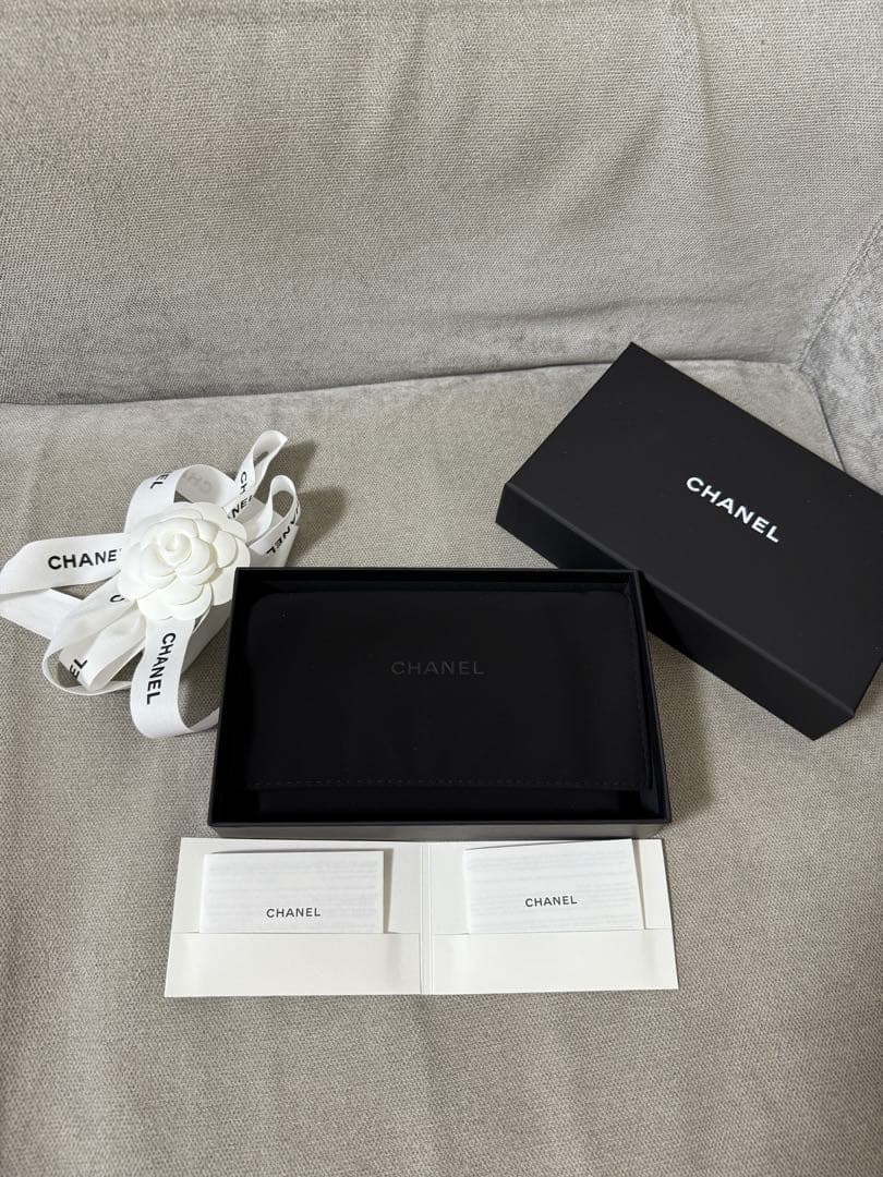 値下げ！新品未使用 シャネル　キャビア　パスポートケース　国内完売　希少