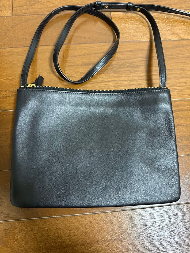 pookie CELINE セリーヌ トリオ ショルダーバッグ ブラック