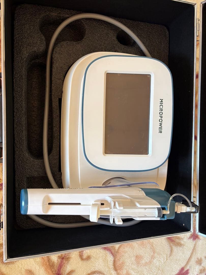 MICROPOWER 美顔器 タッチスクリーン ケース付き　無針メソセラピー