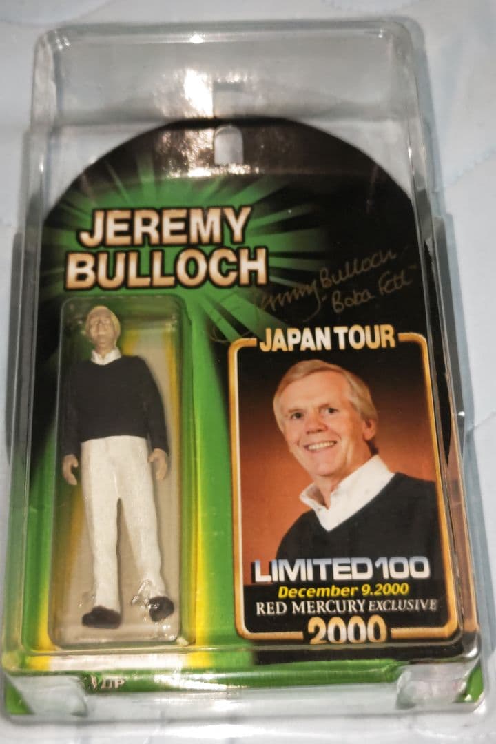 スターウォーズ　ボバ・フェット　ジェレミーブロックサイン入りREDMERCURY