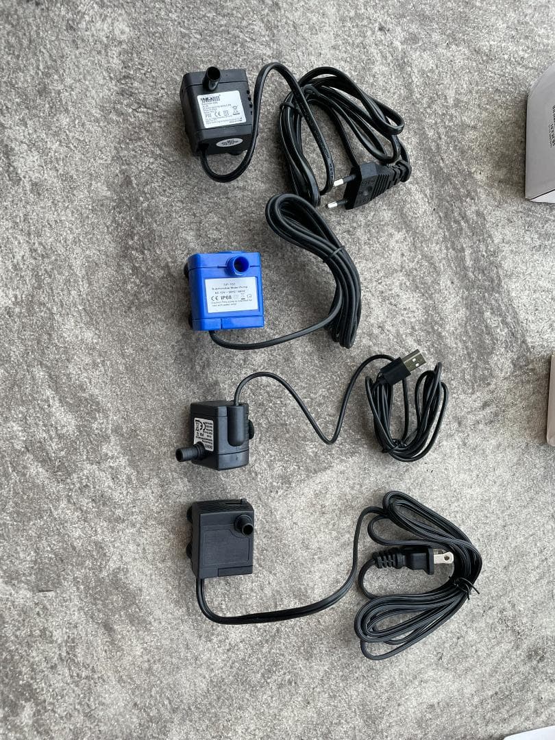 ベタ用　水槽、濾過槽、ヒータ、ろ過石、底砂、