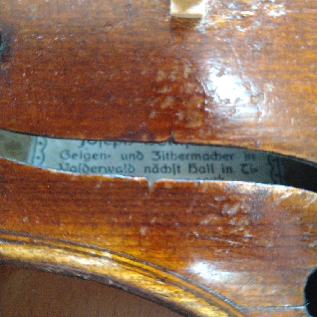 バイオリン本体 木製 ブラウン 4弦　4/4