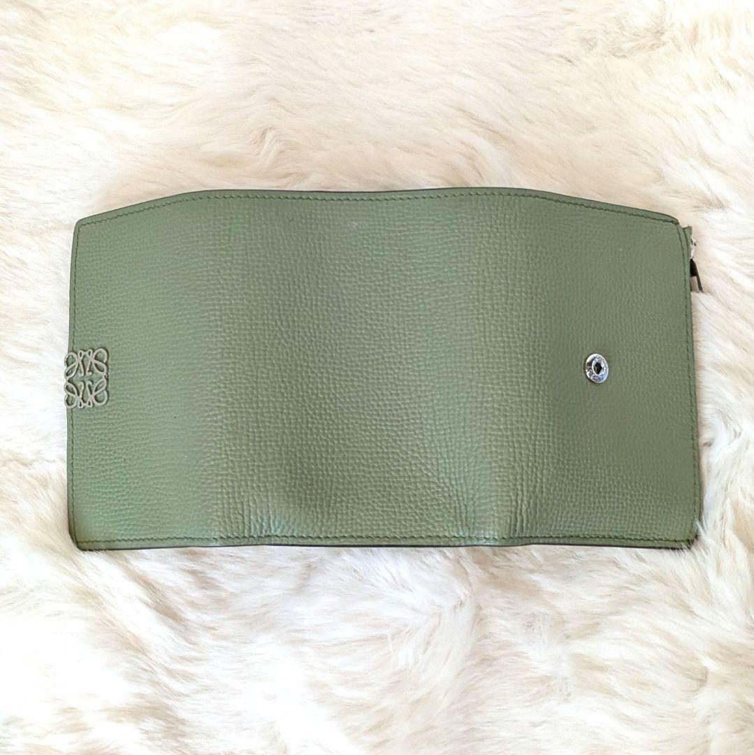 ロエベ 三つ折り財布 スモール バーティカル ウォレット アナグラ厶♦riku様