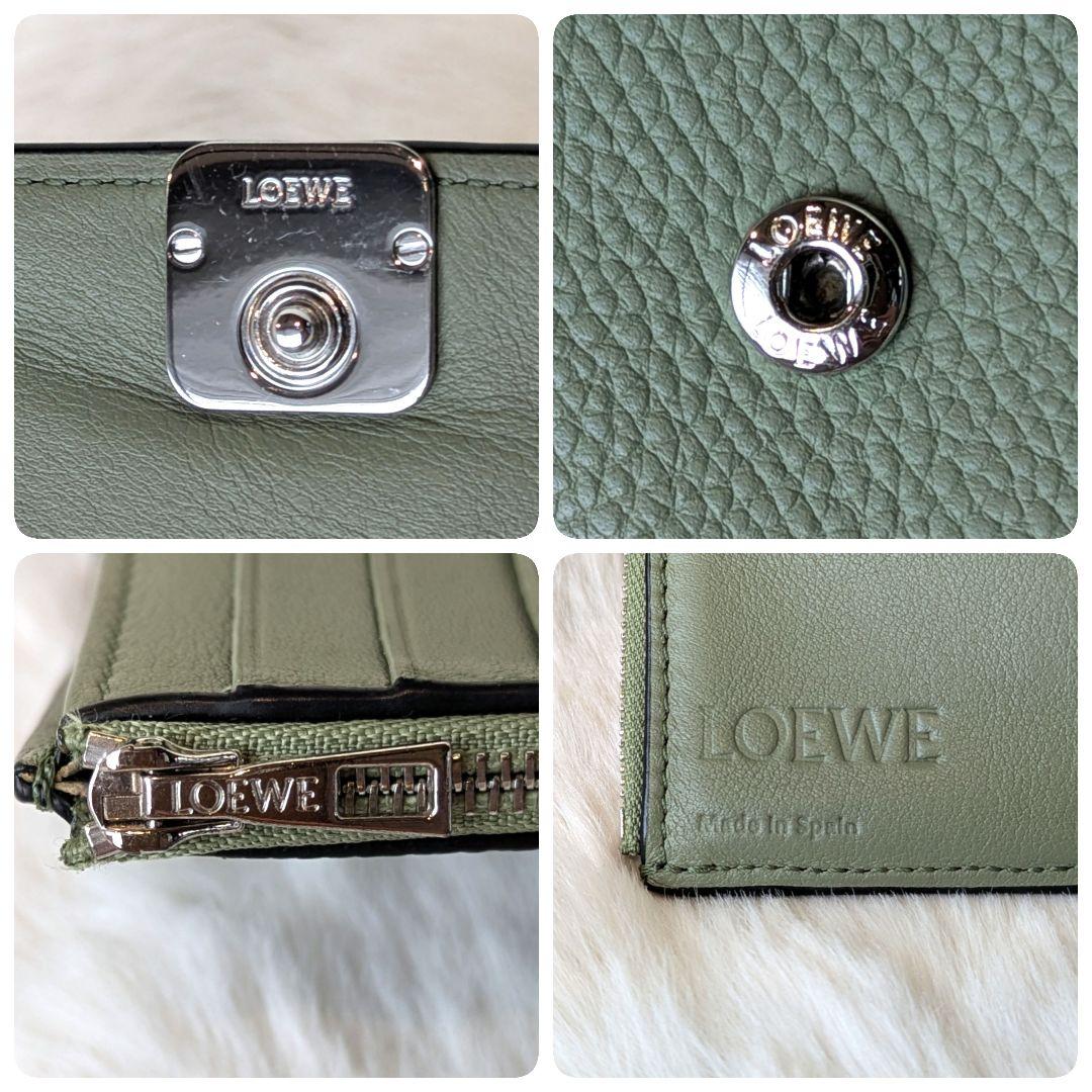 ロエベ 三つ折り財布 スモール バーティカル ウォレット アナグラ厶♦riku様