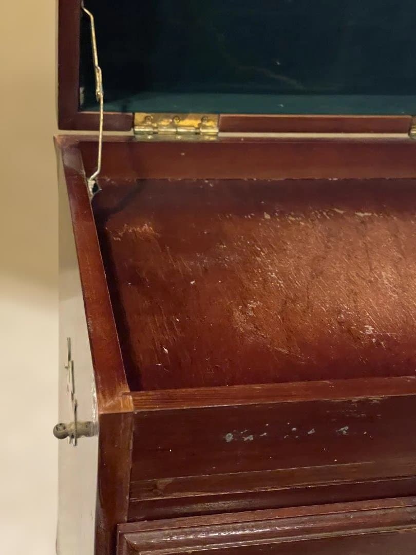 アンティーク 木製 チェスト マホガニー 小引き出し チェスト 5段 引き出し