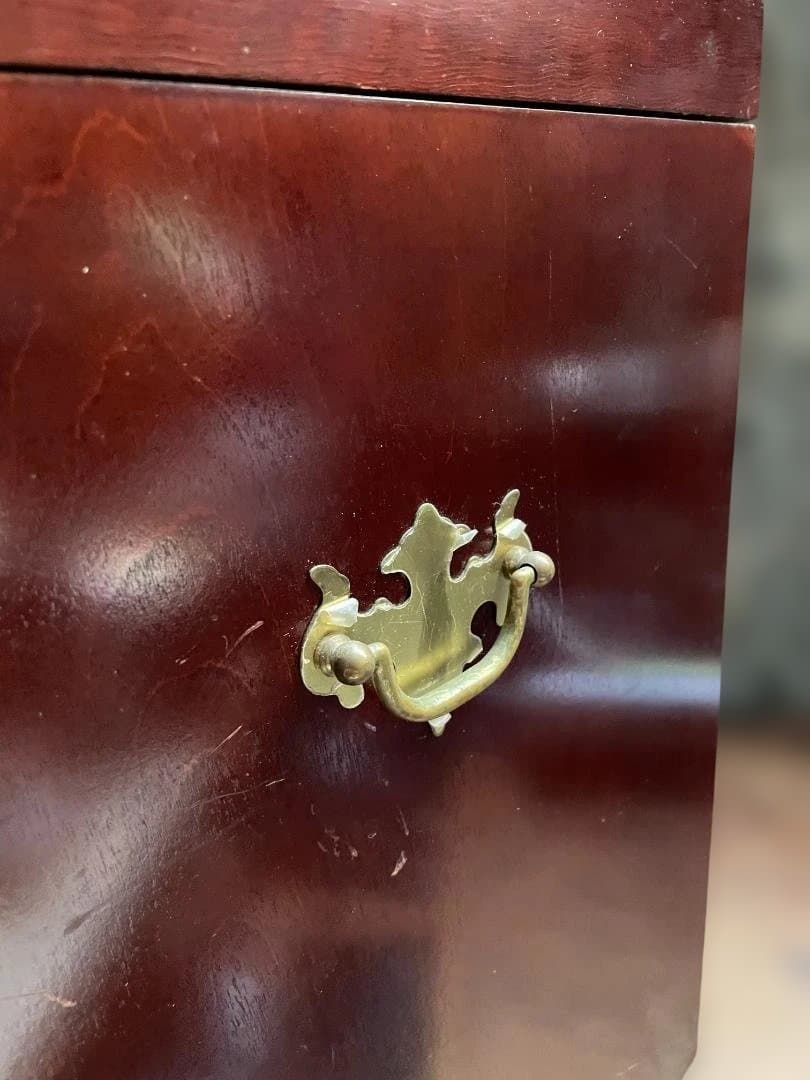 アンティーク 木製 チェスト マホガニー 小引き出し チェスト 5段 引き出し