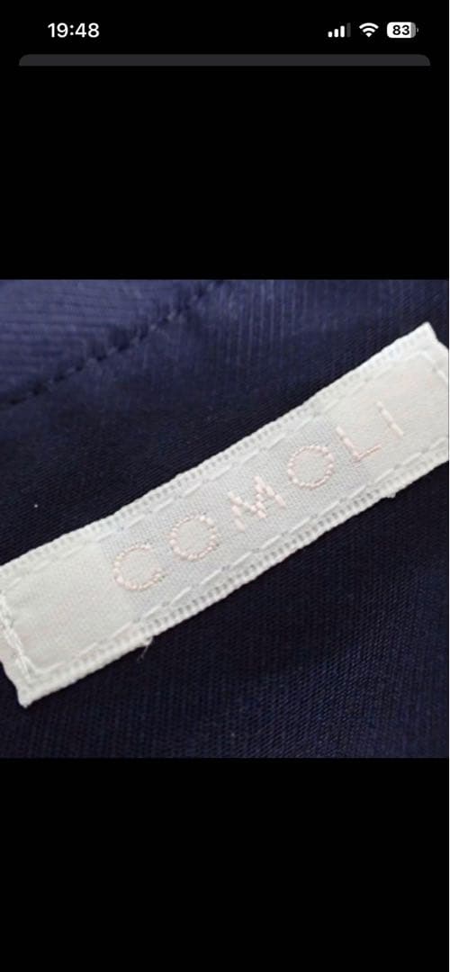 comoli フラノZIPブルゾン ウール