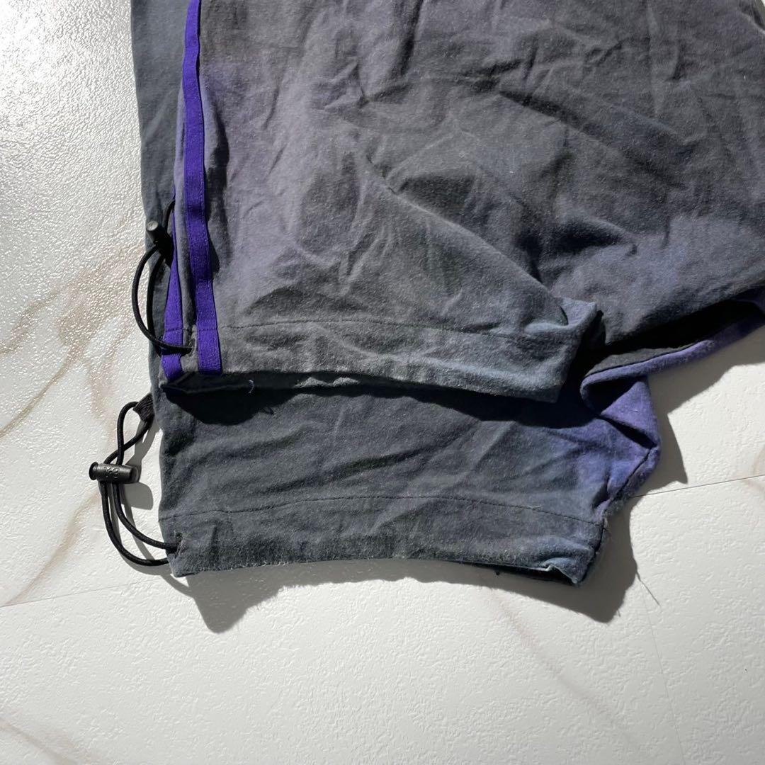 美品⭐️Y-3 サルエルパンツ 総柄 スリーストライプス ブランドロゴ Mサイズ